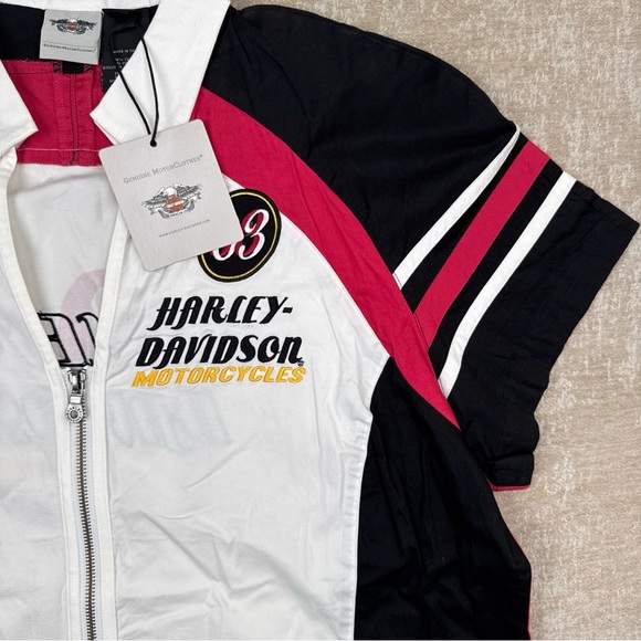 Harley-Davidson Women's Zip-Up Shirt - Picture 3 of 13